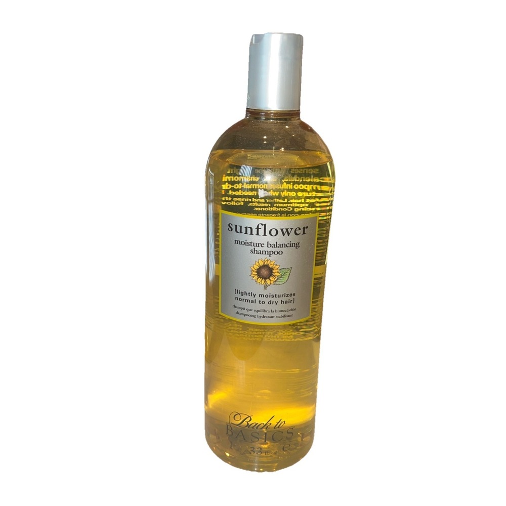 Vintage Back To Basics Sunflower Moisture Balancing Shampoo‎ 33oz Discontinued